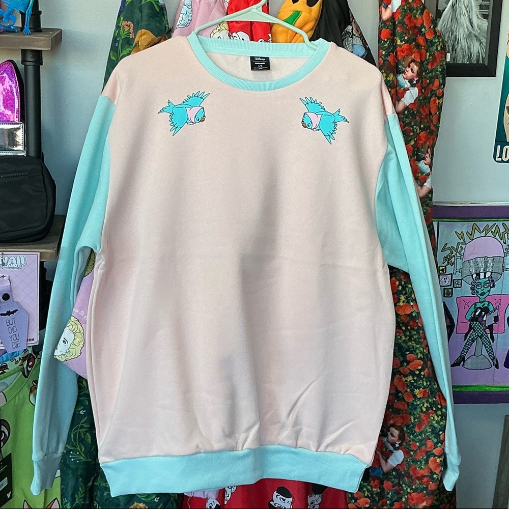 CINDERELLA PINK DRESS CREWNECK